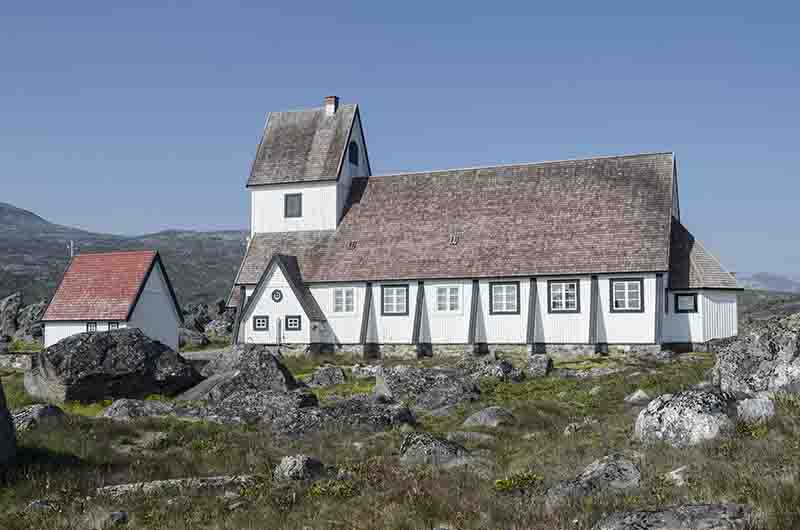 99 - Groenlandia - Nanortalik - iglesia
